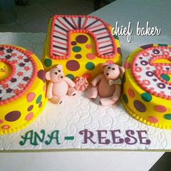 A picture of Chocolate birthday Cake.