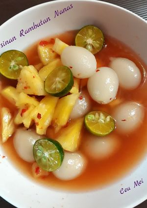 Foto resep Asinan Rambutan Nanas