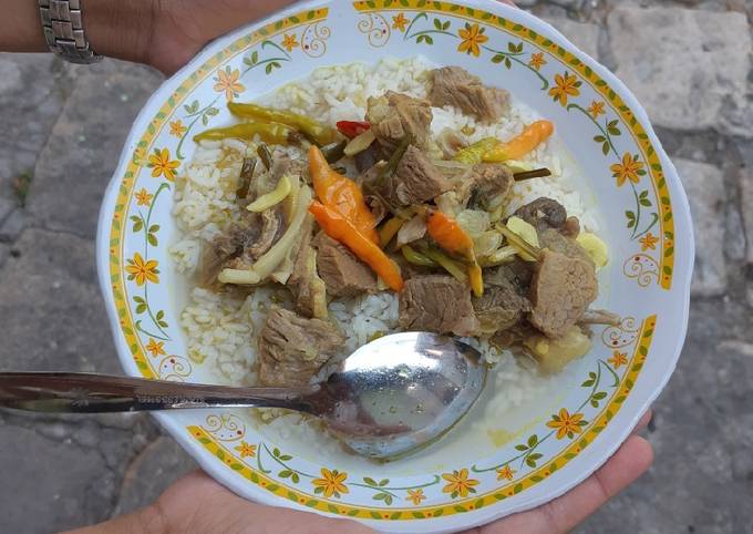 Anti Ribet, Membuat Asem asem balungan Enak Dan Mudah