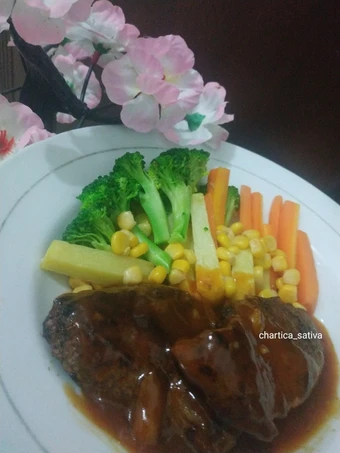 Langkah Gampang Menyiapkan Resep Steak sapi barbeque yang Enak Banget Anti Ribet, Bisa Manjain Lidah