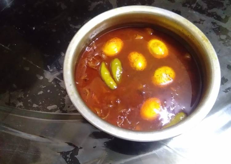 Easiest Way to Prepare Perfect Egg curry