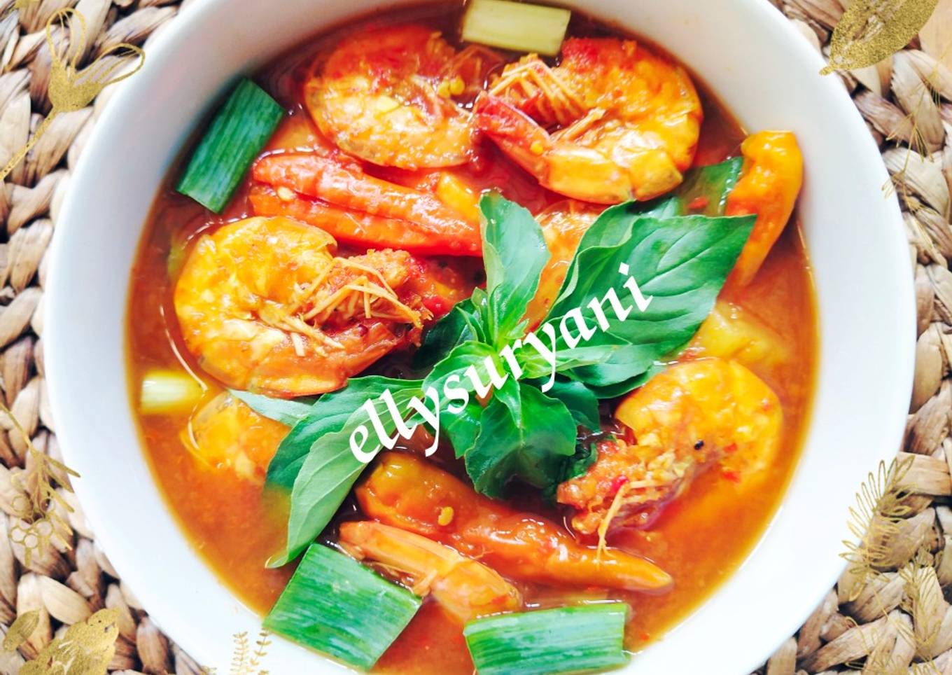 Pindang Udang Pedas Sedap Segar Favorit Ala Rumah Kami