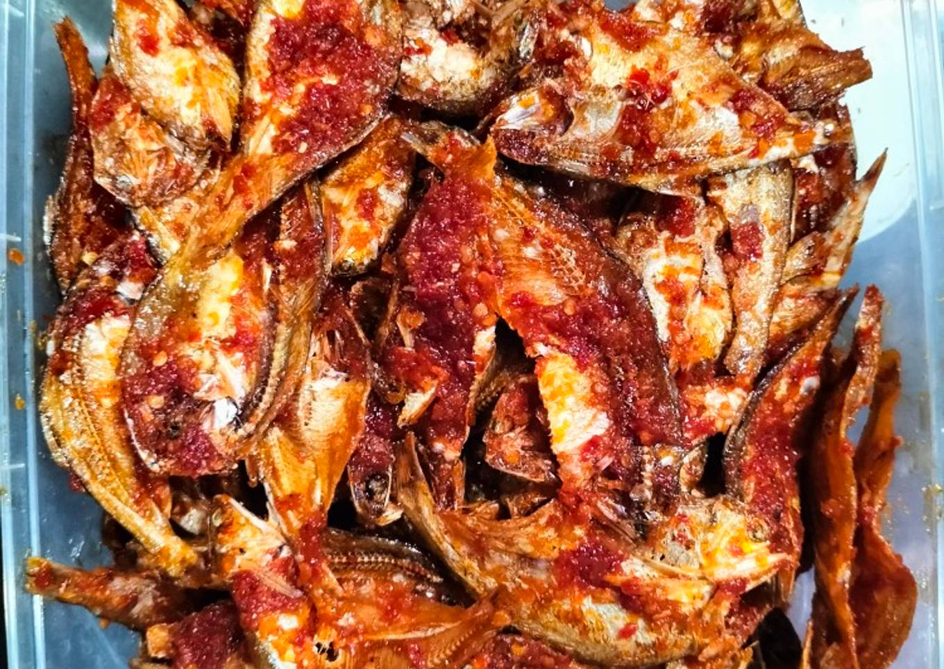 Ikan Asin Kapas Tawar Sambalado