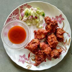 A picture of Chicken pakodas.
