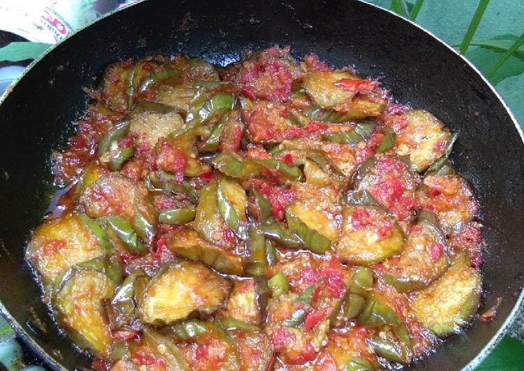 Sambel terong pedas manis