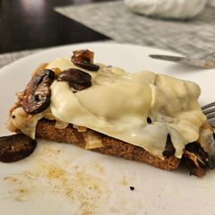 A picture of "Cheese steak style" sourdough.