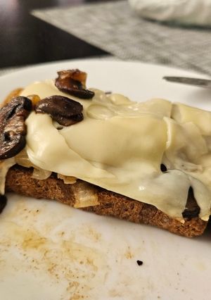 A picture of "Cheese steak style" sourdough.
