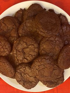 Narancsos brownie keksz recept fotója