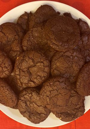 Narancsos brownie keksz recept fotója
