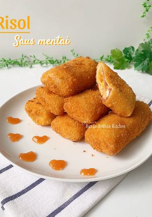 Foto resep Risol Saus Mentai