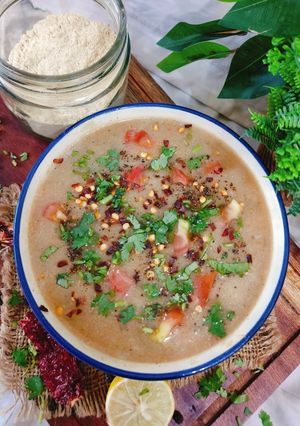 मिक्स दाल सूप प्रीमिक्स पाउडर से बना हुआ(mix lentils soup made with soup premix recipe in Hindi) रेसिपी मुख्य फोटो