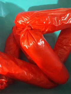 عکسی از دستور سوسیس گوشت خانگی