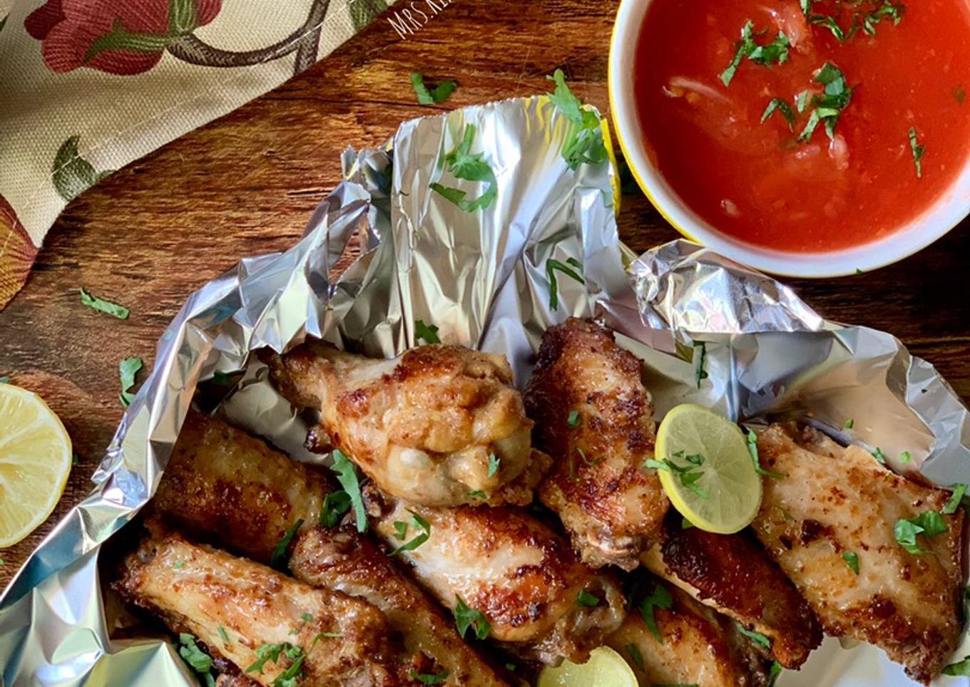 Easy Ever Fried Chicken Wings