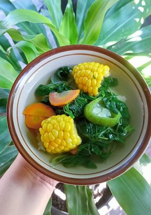 Foto resep 4. Sayur Bayam (Sayur Bening)