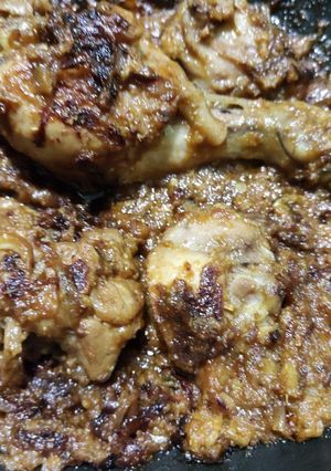 চিকেন কষা (Chicken kosha recipe in Bengali) রেসিপির প্রধান ছবি