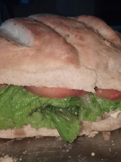 Una foto de Sándwich con Pan Casero