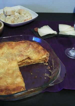 A picture of Lasagna.
