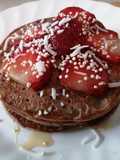 Hot cakes de fresa🍓
