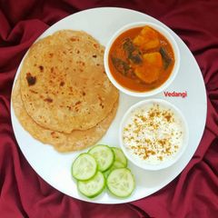Aloo Baingan Sabzi A picture of Aloo Baingan Sabzi.