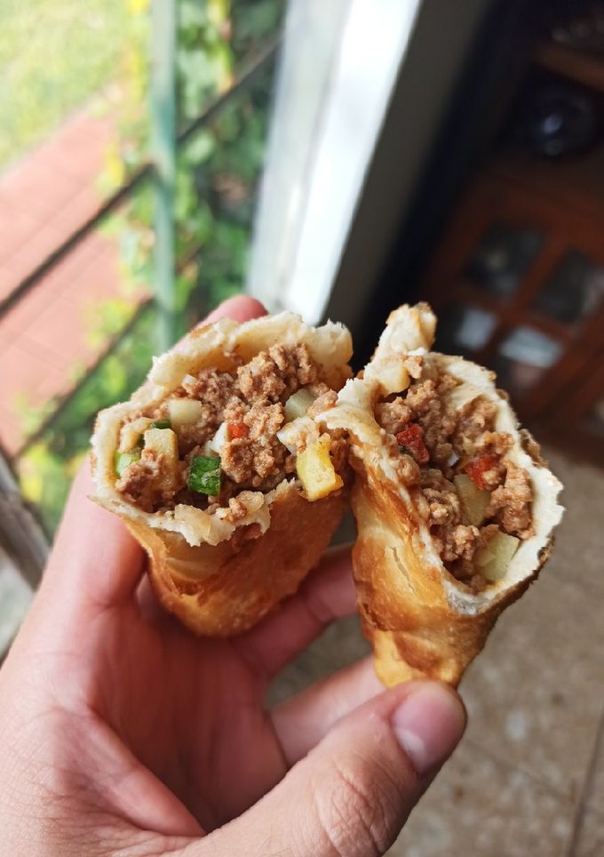 Una foto de Empanadas fritas de masa casera