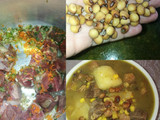 Sancocho o sopa de Guandules