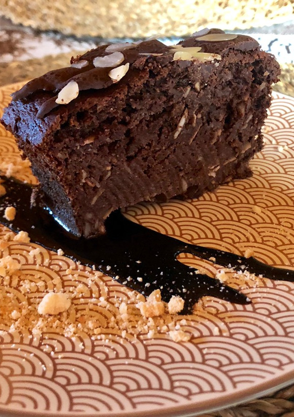 Una foto de Banana bread de chocolate 🍌