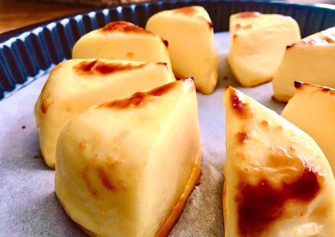Cách làm bánh kem trứng nướng siêu núng nính – Baked Cheese Custard