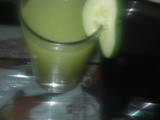Cucumber and ginger juis