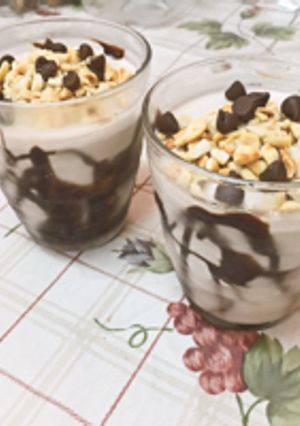 صورة لوصفة طريقة عمل ايس كريم الموز