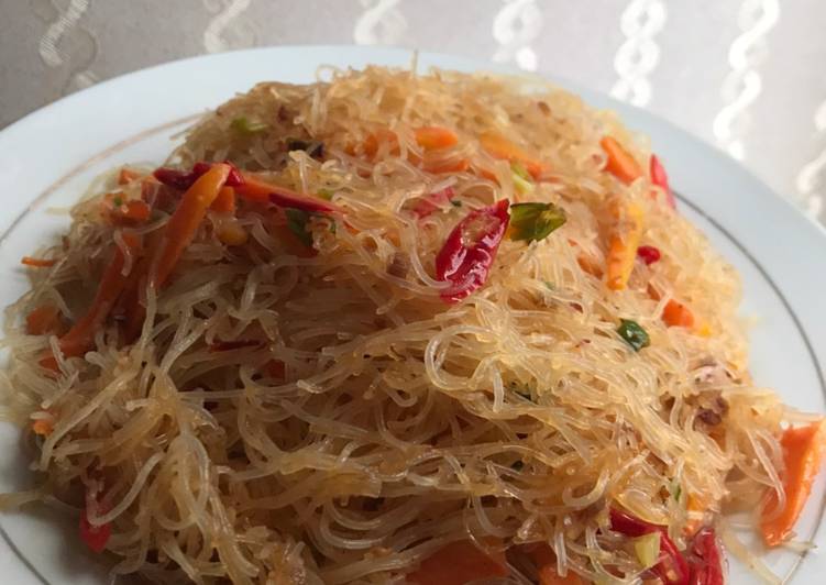 Cara Gampang Membuat Bihun Goreng yang Enak Banget