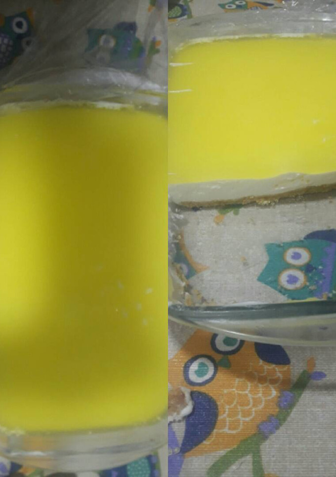 Una foto de Mousse de limón