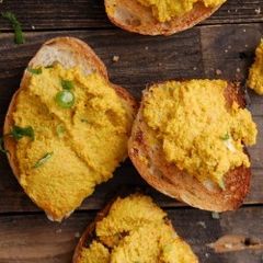 A picture of Raw Carrot Cashew Pate.