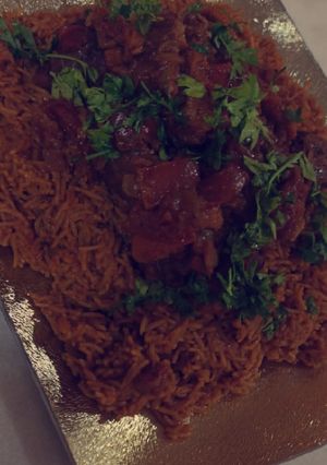 صورة لوصفة رز بخاري