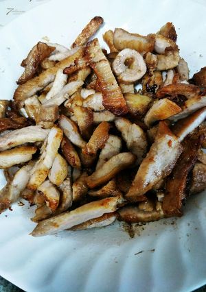 椒鹽松阪豬（氣炸鍋） 的食譜成品照片