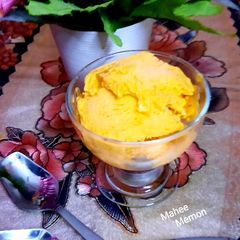 A picture of 🥭 🥭Mango icecream.