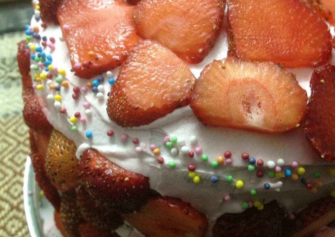 Strawberry Chocolate Cake