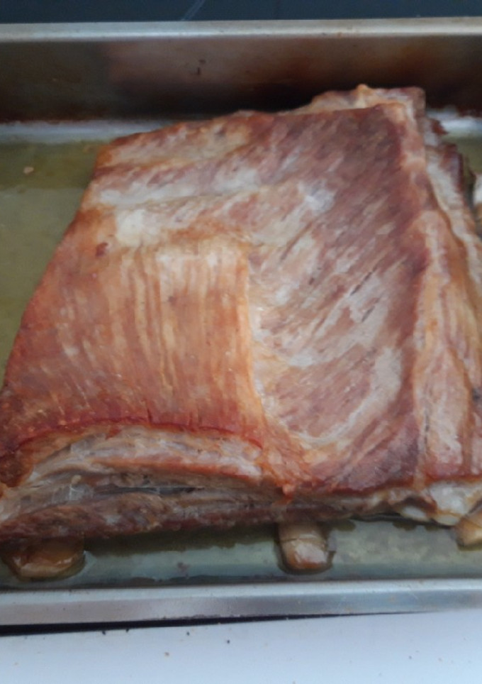 Una foto de Costillas de cerdo al horno