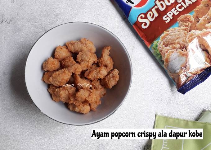 Ayam popcorn crispy ala dapur kobe