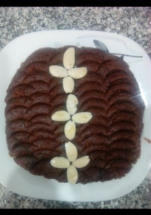 عکسی از دستور حلوا شکلاتی من
