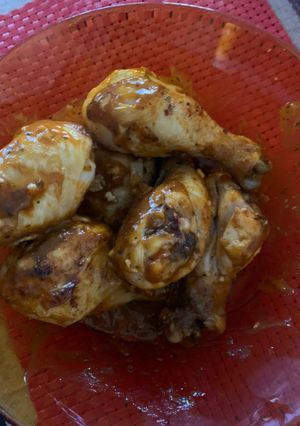 Una foto de Muslitos de pollo picantes