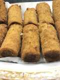 لفايف النقانق المقرمشه بالخبز 😋اللبناني ولا ارووووووع
