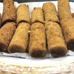 لفايف النقانق المقرمشه بالخبز 😋اللبناني ولا ارووووووع-レシピのメイン写真