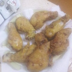 A picture of KFC style Chicken.#4weekchallenge.