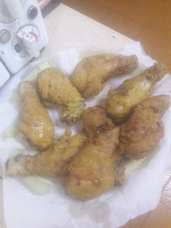 A picture of KFC style Chicken.#4weekchallenge.