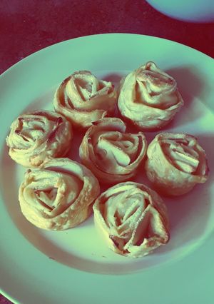 Una foto de Postre de manzana