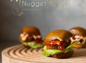 Gambar Mini Mantou Nugget Burger
