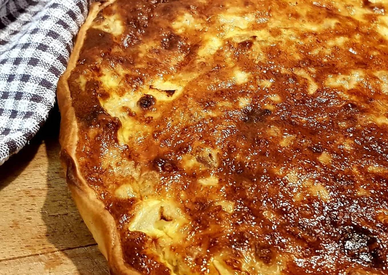 Quiche au thon et fromage fondu à ma façon