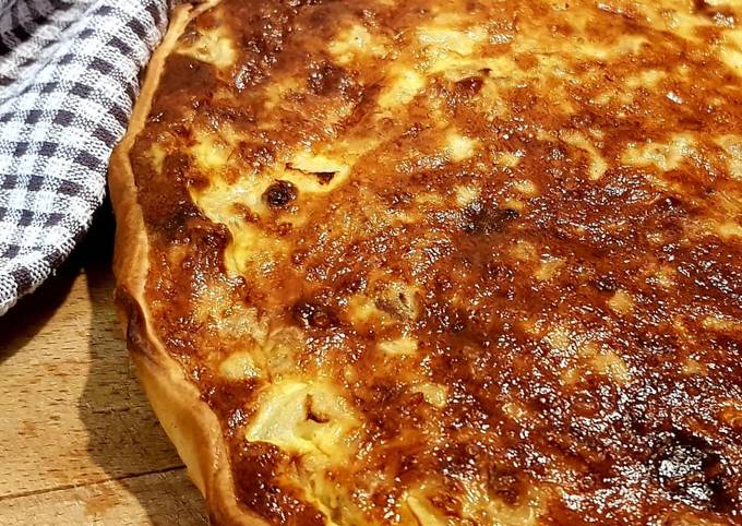 Quiche au thon et fromage fondu à ma façon