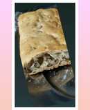 Budín de vainilla con nueces