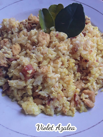 Cara Membuat Nasi Campur Ayam Rempah Kuning Anti Gagal